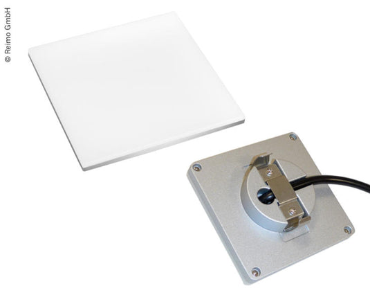 Luce per area a LED 60x60x11mm, bianca, 12V/1,8W, 3000K, 120 Lumen 835580