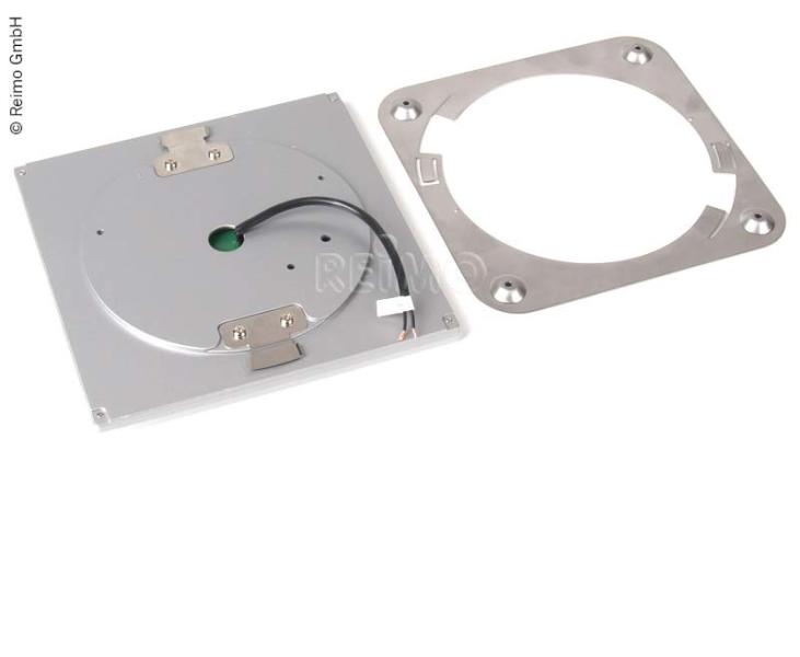 Load image into Gallery viewer, Luce area LED 154x154x154x11mm, bianco, 12V/3,8W, 3000K, 300 Lumen 83558
