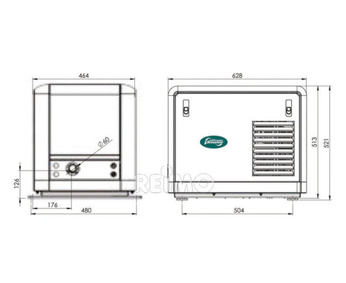 Potenza Diesel Gen.3,8kW 84000
