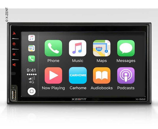 Infotainer 2DIN Infotainer mit Carplay und Android Auto 850304