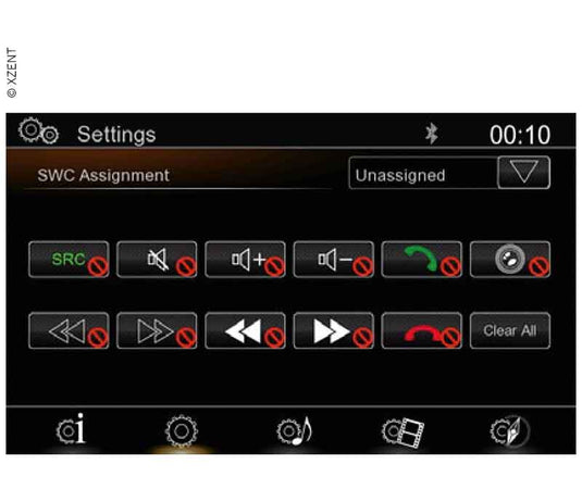 Monicevitore XZENT-X-222 con DAb+, USB e Bluetooth 850310