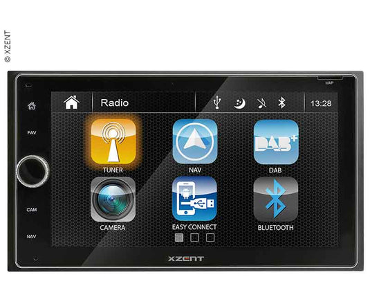 Monicevitore XZENT-X-222 con DAb+, USB e Bluetooth 850310