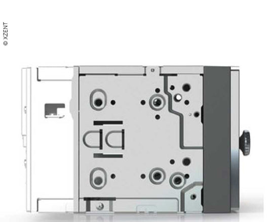 Monicevitore XZENT-X-222 con DAb+, USB e Bluetooth 850310