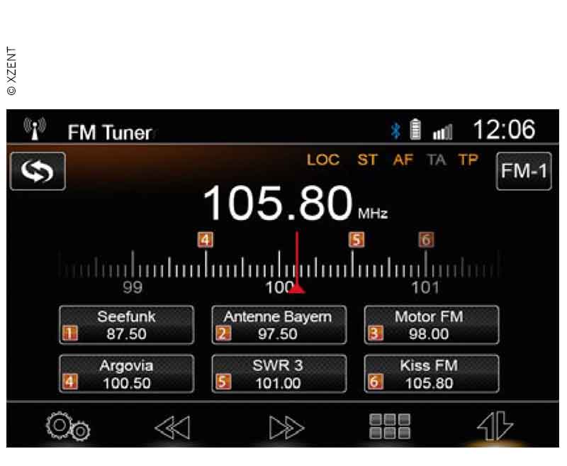 Load image into Gallery viewer, Infotainer XZNET-X-422 con DAB+, USB e Bluetooth senza scheda 850316
