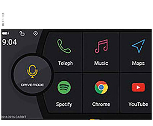 Infotainer XZNET-X-422 con DAB+, USB e Bluetooth senza scheda 850316