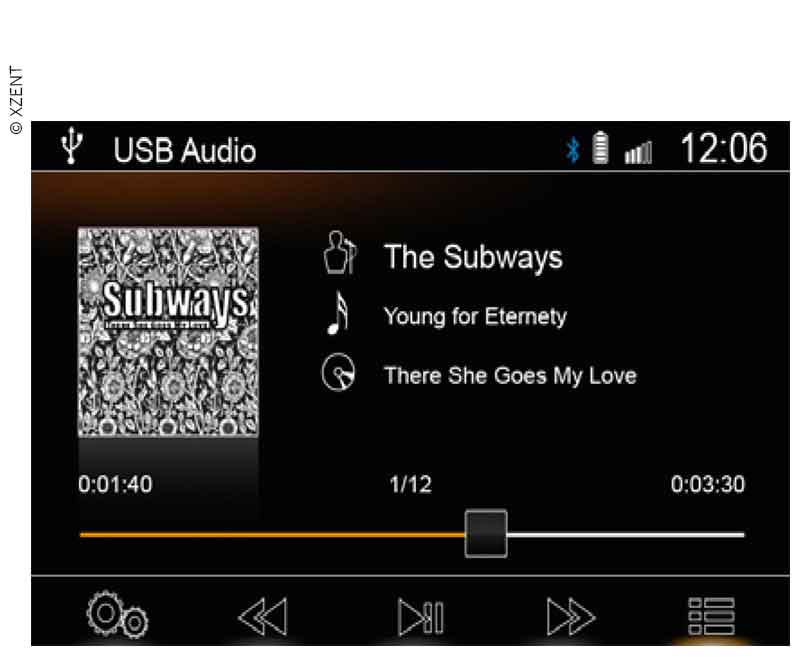 Load image into Gallery viewer, Infotainer XZNET-X-422 con DAB+, USB e Bluetooth senza scheda 850316
