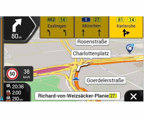 Scheda SD con software di navigazione per XZENT-X-422 (versione per auto) 850317