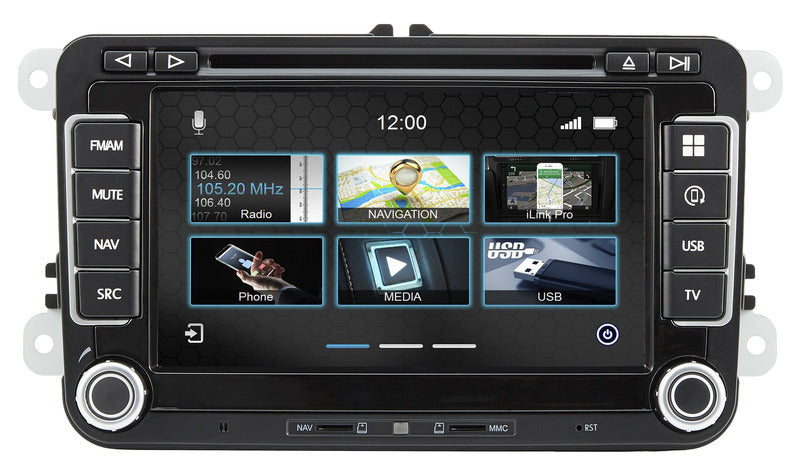 Load image into Gallery viewer, N7-V7 PRO-C Navigationssystem für VW T5.2 ab Bj. 2009 und VW T6 850356
