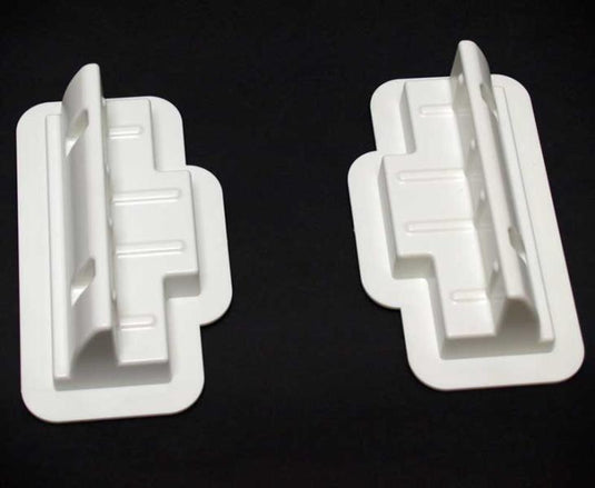 Set di prolunga per moduli solari, 2 profili di collegamento bianco 850611