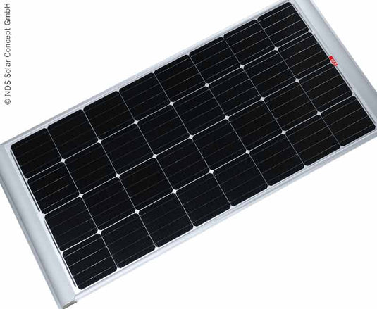 Pannello solare 140W incl. staffe, celle monocristalline 851594