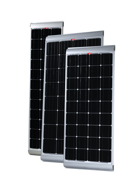 Pannello solare 80W incl. staffe, celle monocristalline 85159