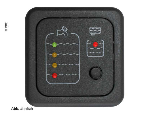 Pannello di prova a LED MT214/M marrone per serbatoio di acqua potabile 85328