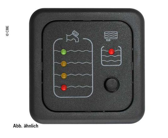 Pannello di prova a LED MT214/M marrone per serbatoio di acqua potabile 85328