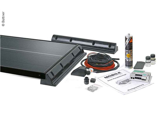 MT 90 CIS sistema solare completo, 1x modulo 90W-Cis, regolatore solare Duo 85368