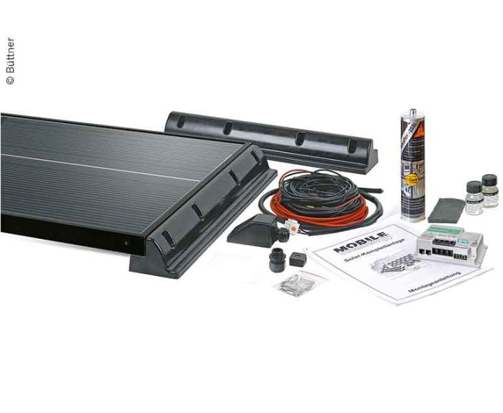 Load image into Gallery viewer, MT 90 CIS sistema solare completo, 1x modulo 90W-Cis, regolatore solare Duo 85368
