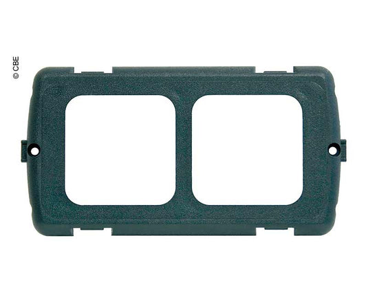 Telaio di supporto 2 volte CBE MAT2NL/G grigio ardesia RAL7015 85401