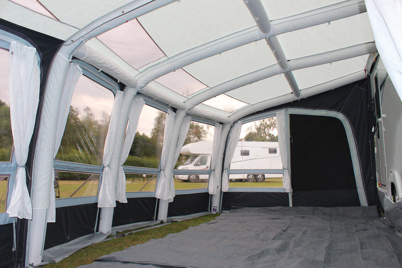 Carica immagine in Galleria Viewer, Tenda parziale gonfiabile, molto spaziosa per roulotte 9000072
