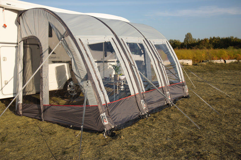 Load image into Gallery viewer, Tenda gonfiabile per camper CASA AIR, grigio chiaro/grigio chiaro/grigio, incl. 900015

