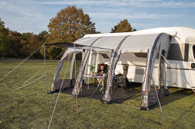 Load image into Gallery viewer, Tenda gonfiabile per camper CASA AIR, grigio chiaro/grigio chiaro/grigio, incl. 900015
