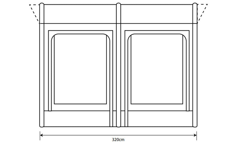 Load image into Gallery viewer, Tenda da sole Outdoor Revolution SPORTLITE AIR 320&nbsp;Air 900055
