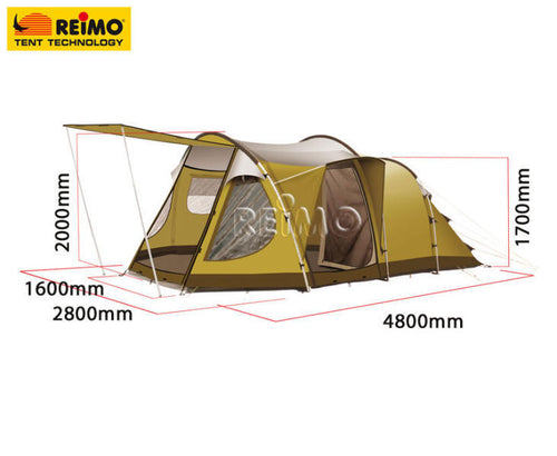 Tenda da campeggio Bregenz 2 Z5 Family Edition 900070