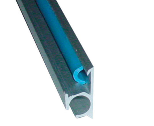 Keder rail alluminio 5m, canale a vite 90117