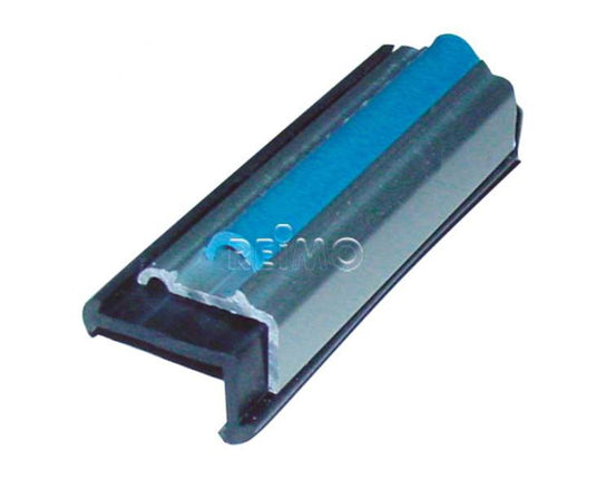 Listello per bordi in alluminio argento, 27x11mm, 2m 901962