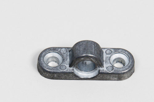 Occhioni da muro orizzontali, alluminio, 5 pezzi 90218