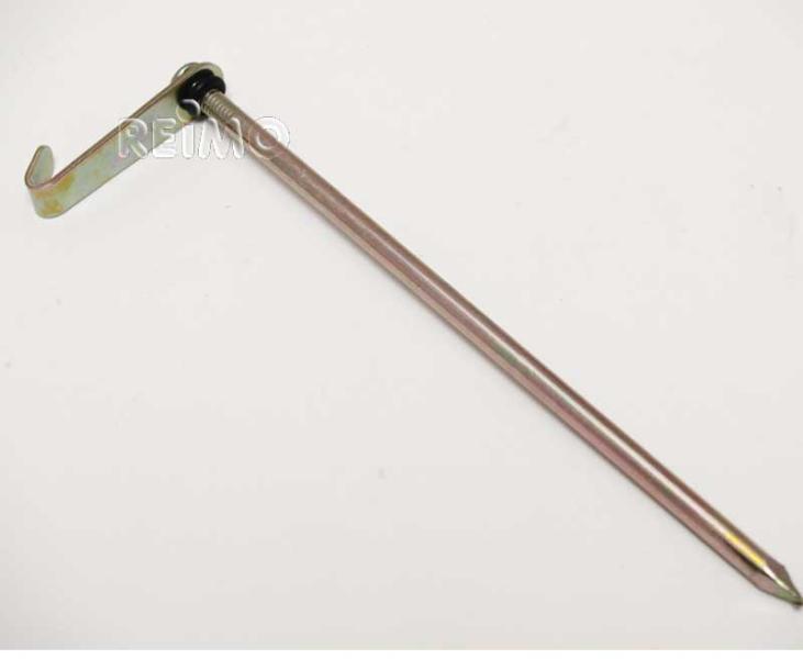 Load image into Gallery viewer, Piolo per tende in acciaio zincato per terreni sassosi 90273L
