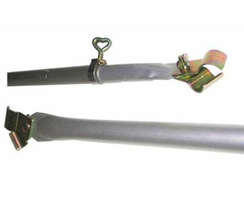 Terminale per barra di tensionamento/supporto per tetto in acciaio 25-40cm, 2 pe 90334
