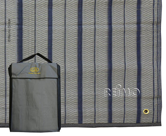 Tappeto per tende da sole Villa Mat, grigio-blu, 3,4 x 2,5 m, compresa la borsa 904290