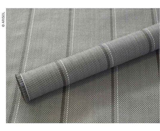 Tappeto tenda Arisol Standart, grigio B250xL300cm, a righe, 300g/m2 904322