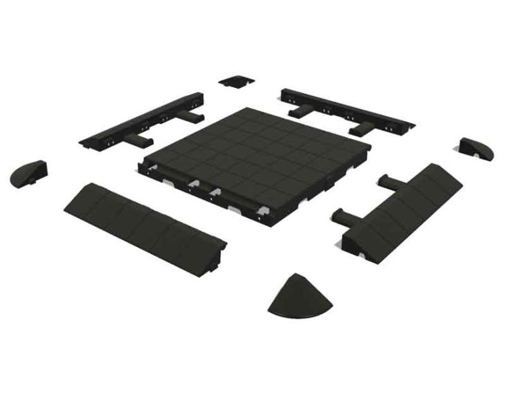 Load image into Gallery viewer, Rivestimento per pavimenti Ikafloor Elemento angolare smussato 904353
