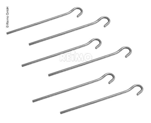 Tappeto tenda, tenda tappeto da sole in ferro aringhe per clip 904487