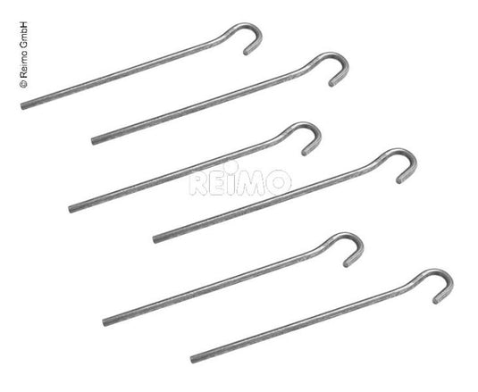 Tappeto tenda, tenda tappeto da sole in ferro aringhe per clip 904487