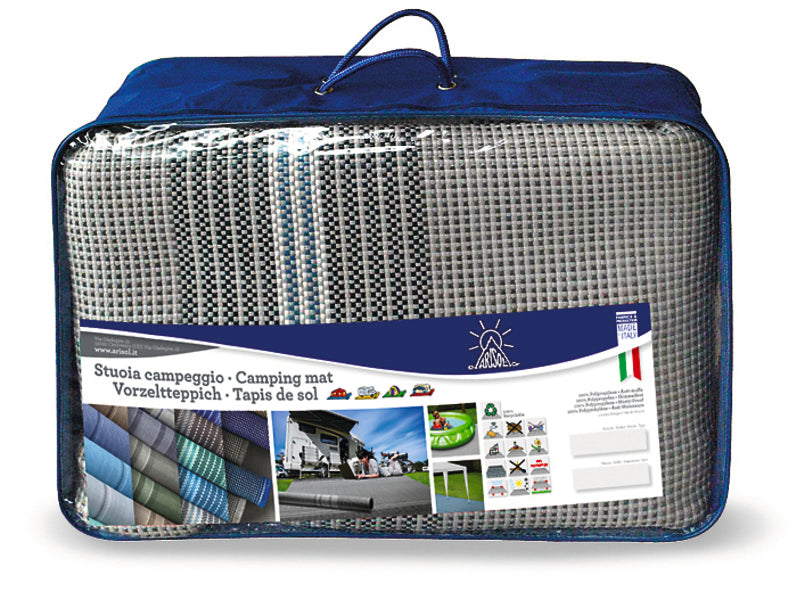 Load image into Gallery viewer, Tappeto per tende da sole, tappeto tenda Arisol lusso, grigio, 2,5x3,0m 90448
