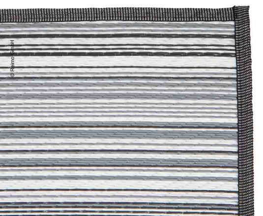 Tappeto per tende da sole VILLA STRIPE 2,5x4,5m, PP, incl. borsa per il trasporto 905172