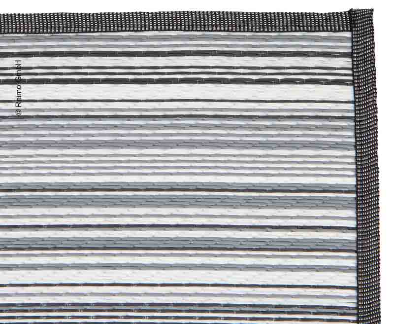 Load image into Gallery viewer, Tappeto per tende da sole VILLA STRIPE 2,5x5,0m, PP, incl. borsa per il trasporto 905173
