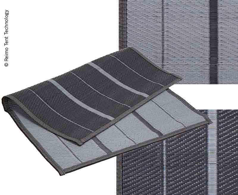 Load image into Gallery viewer, Tappeto per tenda da sole VILLA GREY 3x4,4m, PP, incl. borsa per il trasporto 905183
