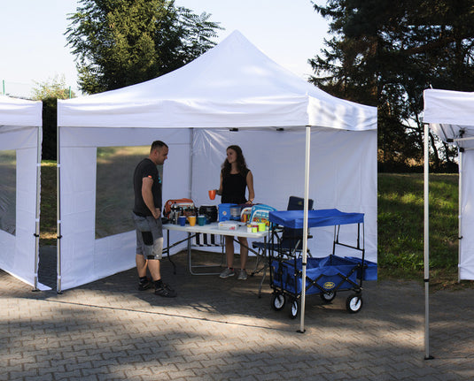 Tenda padiglione 3x3m con telaio in alluminio 90542