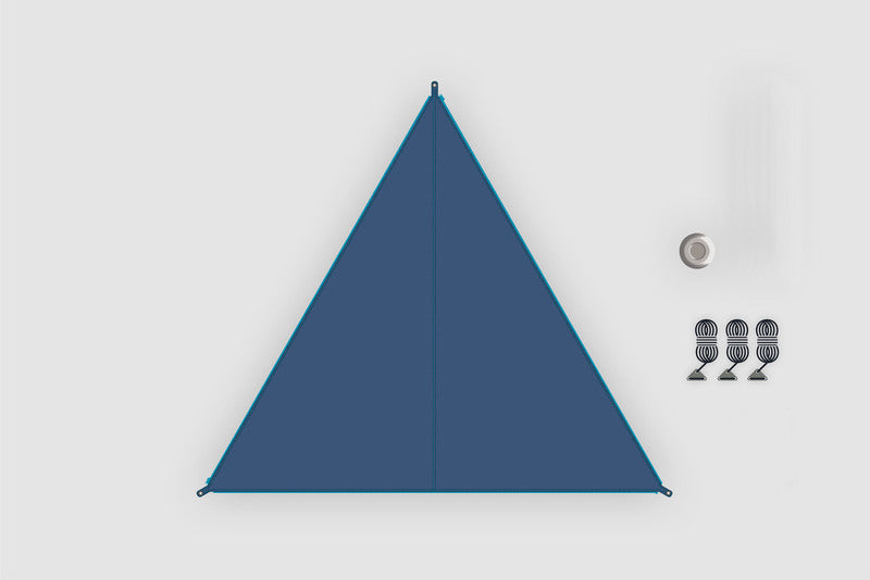 Load image into Gallery viewer, Sonnensegel BENT dkl.blau 906937
