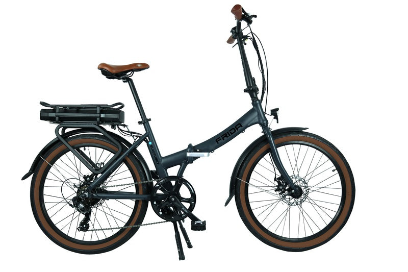 Load image into Gallery viewer, E-Bike FRIDA 24&quot; graumatt 908963
