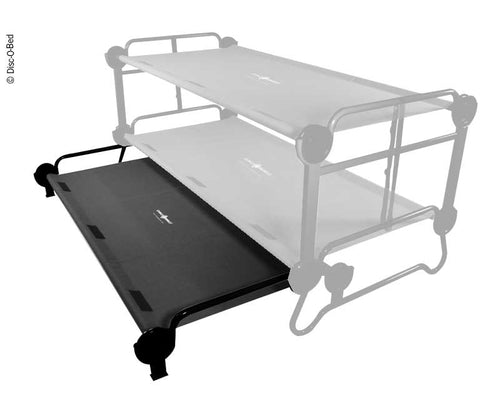 Einzelbett Disc-O-Bed Trundle anthrazit 208x82,5x92,5cm,bel. bis 136kg 910464