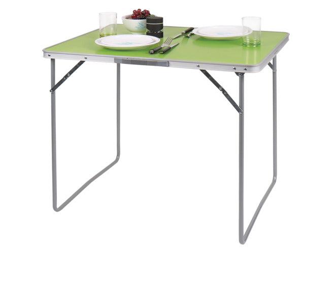 Carica immagine in Galleria Viewer, Tavolo da campeggio TWIGGY lime 80x69x60cm, piano in MDF 911231
