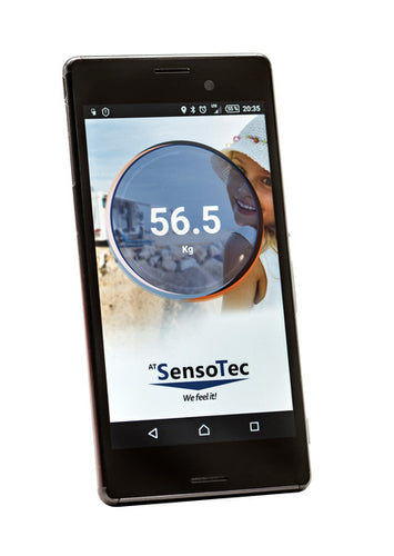 Digitale Stützlastwaage STB 150, orange mit Bluetooth 912257