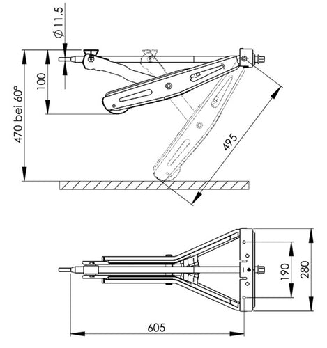 AL-KO Stabilform supporti a innesto ohnwagen m 91330