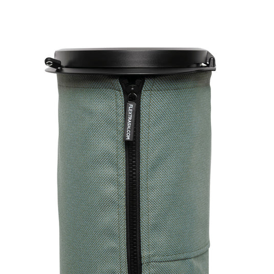 Cestino flessibile da 5 litri, verde oceano 9156541