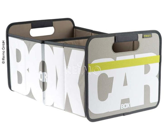 Scatola pieghevole Car Box, 30l, 32x27,5x50cm, grigio con impressione 917083