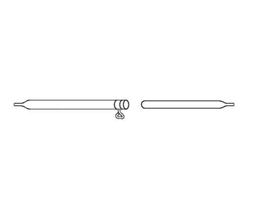 Tendalino tesoio in acciaio, 120-210 cm 91854