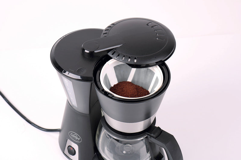 Load image into Gallery viewer, macchina per il caffè 230V, 600W, nero, 650ml, 4-6 tazze 91863
